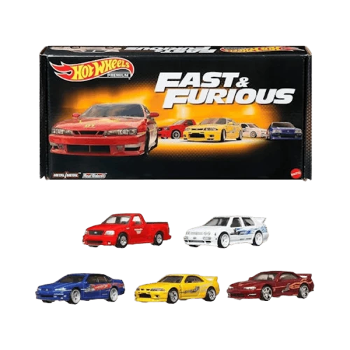 Hot Wheels Fast & Furious Premium 5 Pack Silvia Maxima 2023 Psl