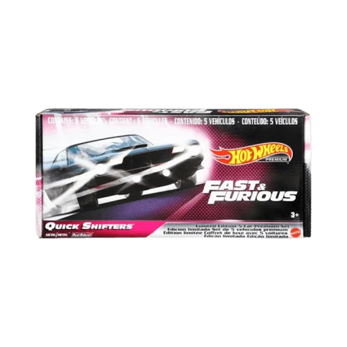Hot Wheels Fast & Furious Set Of 5