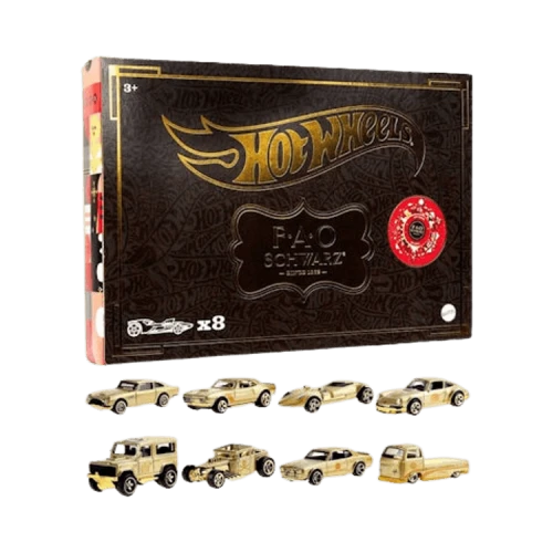 Hot Wheels Fao Schwarz Vehicle Set Of 8