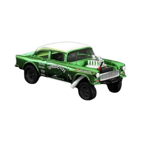 Hot Wheels Hwc Special Edition ‘55 Chevy Bel Air Gasser Triassic-Five Dino