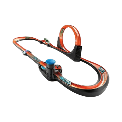 Hot Wheels Id Smart Racing Car Track Set