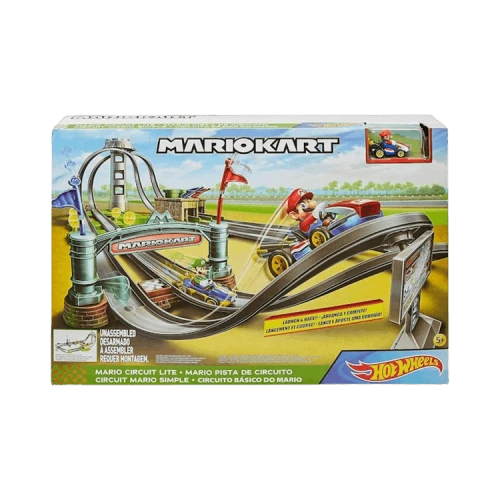 Hot Wheels Mario Kart Circuit Lite Track