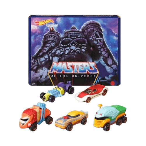 Hot Wheels Masters Of The Universe Character Car Bundle 5-Pack