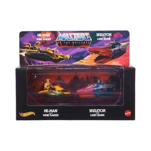 Hot Wheels Masters Of The Universe Wind Raider V.S. Land Shark Sdcc Exclusive