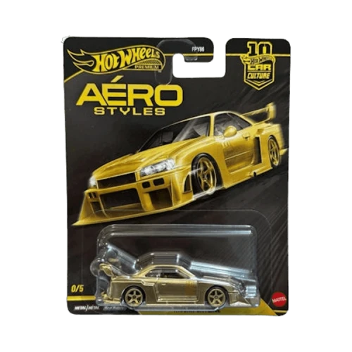 Hot Wheels Premium Aero Styles Lb-Er34 Super Silhouette Nissan Skyline 0/5 Chase