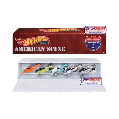 Hot Wheels Premium American Scene Set
