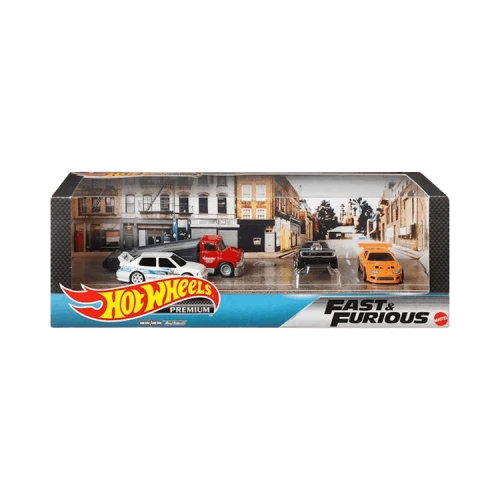 Hot Wheels Premium Collectors Fast & Furious Set Real Riders