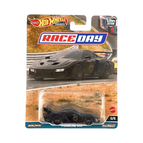 Hot Wheels Premium Porsche 935 Race Day Chase 'Black'