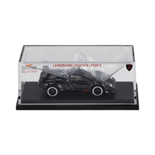 Hot Wheels Rlc 1982 Lamborghini Countach Lp500 S Spectraflame 'Black'