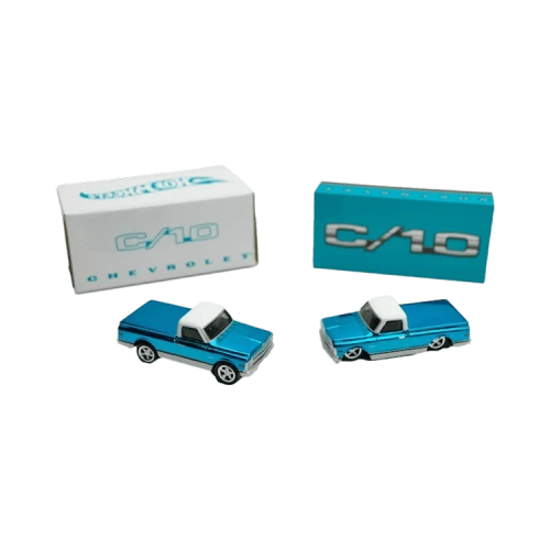 Hot Wheels Rlc '69 Chevy C-10 'Blue'