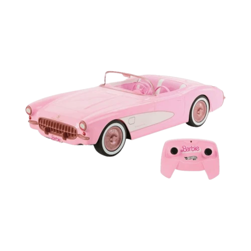 Hot Wheels Rc Barbie The Movie Barbie Corvette