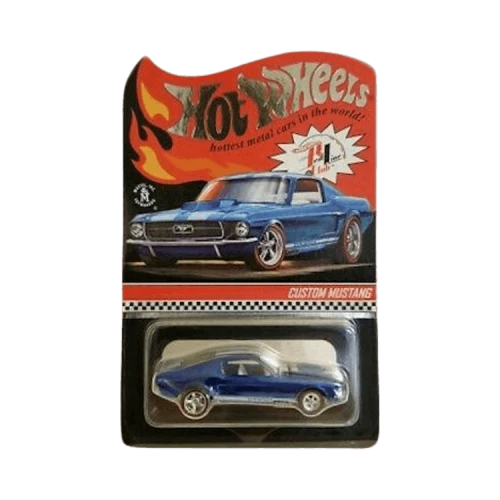 Hot Wheels Rlc Custom Mustang Spectraflame 'Otto Blue'