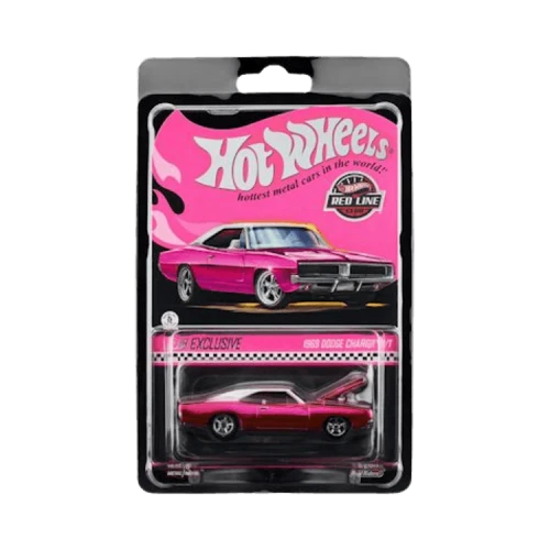 Hot Wheels Rlc Exclusive 1969 Dodge Charger R/T 'Spectraflame Pink'