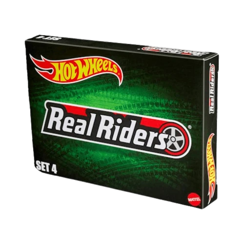 Hot Wheels Rlc Exclusive Real Riders Wheels Set 4
