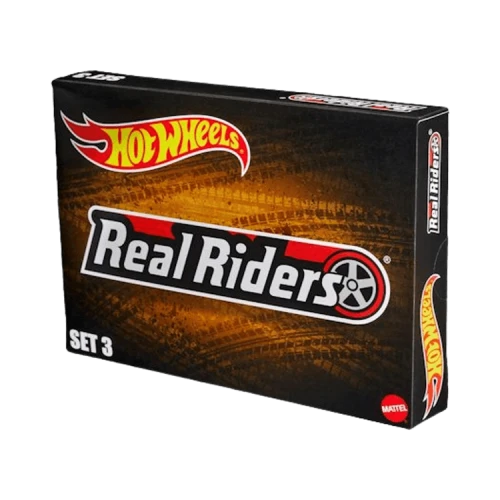 Hot Wheels Rlc Exclusive Real Riders Wheels Set Of 3 Pack