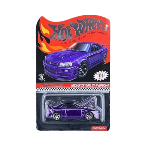 Hot Wheels Rlc Nissan Skyline Gt-R (R34) Spectraflame 'Purple'