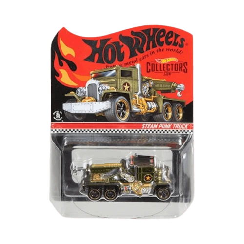 Hot Wheels Rlc Steam Punk Truck Spectraflame 'Olive'