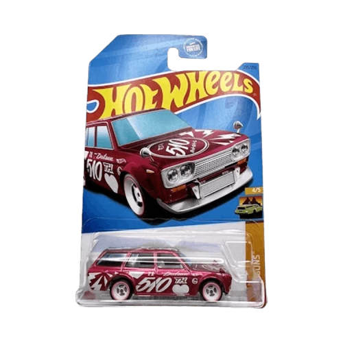 Hot Wheels Super Treasure Hunt 2023 Datsun Bluebird Wagon 510 'Pink'