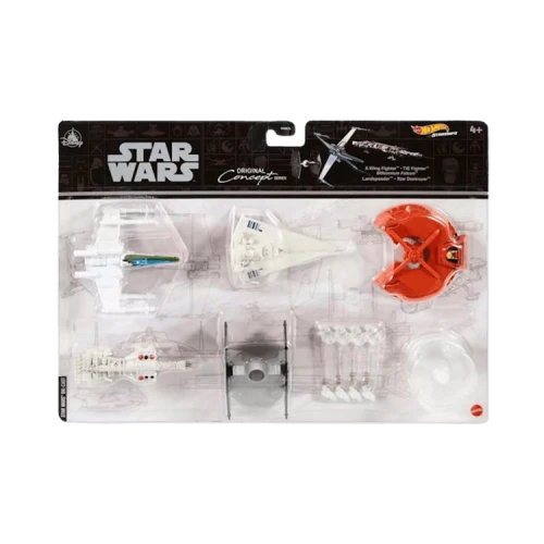 Hot Wheels Star Wars Original Concept Series Starship Set