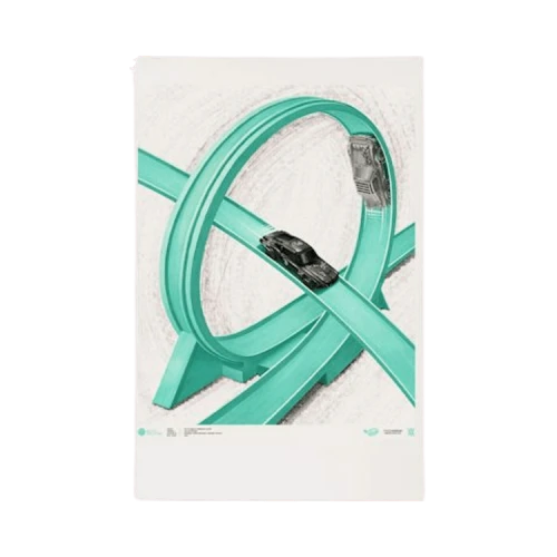 Hot Wheels x Daniel Arsham Legends Archive Lap 4 Poster