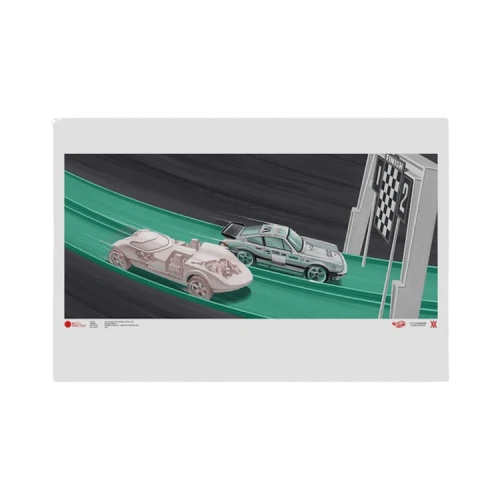 Hot Wheels x Daniel Arsham Legends Archive Lap 3 Poster