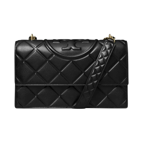 Tory Burch Fleming Convertible Shoulder Bag Black