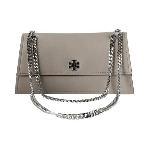 Tory Burch Kira Turnlock Shoulder Bag 'Dove Grey'