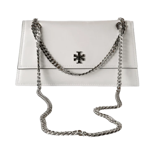 Tory Burch Kira Turnlock Shoulder Bag Bianco
