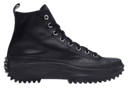 Converse Run Star Hike Hi Triple Black Leather