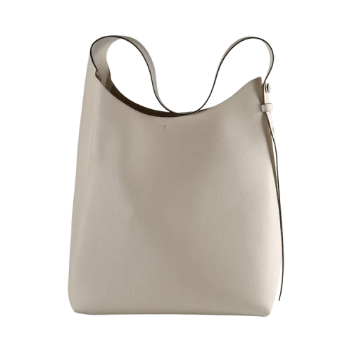 Tory Burch Romy Hobo Bag Light Cream