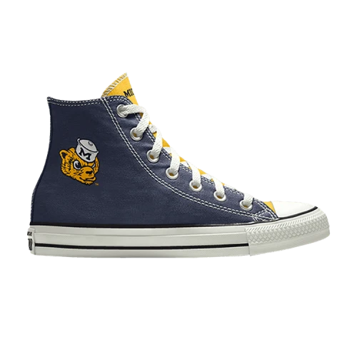 Converse Chuck Taylor All Star High 'University of Michigan Wolverines' By You