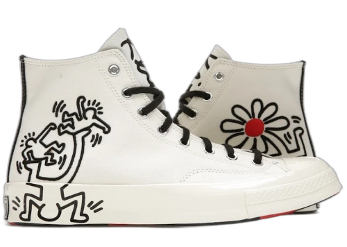 Converse Chuck Taylor All Star 70 Hi Keith Haring Egret