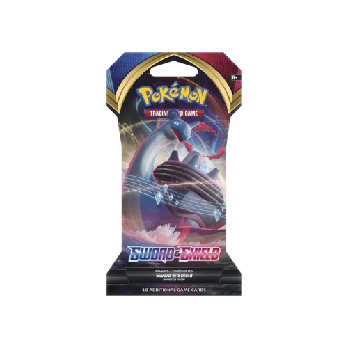 Pokémon Sword & Shield Base Set Sleeved Booster Pack (Gigantamax Lapras Artwork)