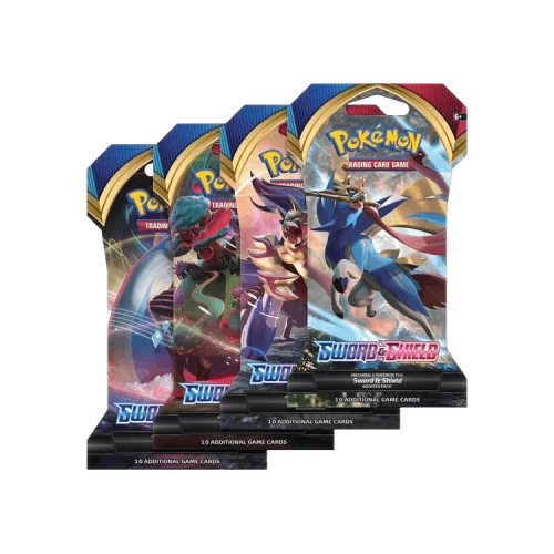 Pokémon Sword & Shield Base Set Sleeved Booster Pack (1 Pack)