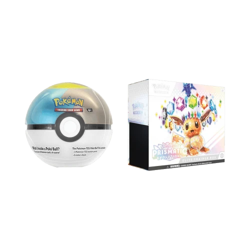Pokémon Scarlet & Violet: Prismatic Evolutions Elite Trainer Box + Moon Ball Set (Sam's Club)