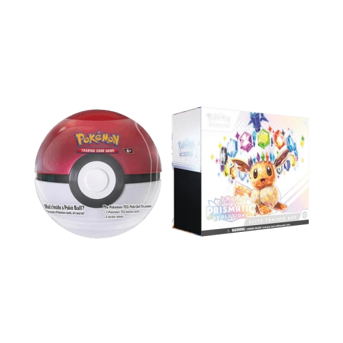 Pokémon Scarlet & Violet: Prismatic Evolutions Elite Trainer Box + Poke Ball Set (Sam's Club)