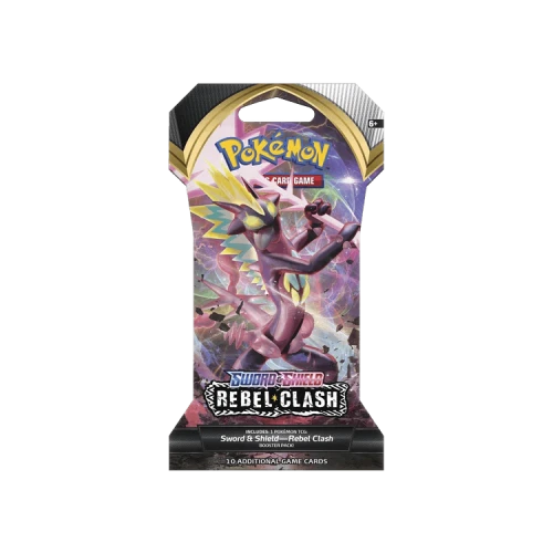 Pokémon Sword & Shield: Rebel Clash Sleeved Booster Pack (Toxicricity Artwork)