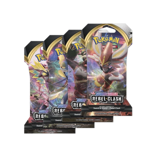 Pokémon Sword & Shield: Rebel Clash Sleeved Booster Pack (1 Pack)