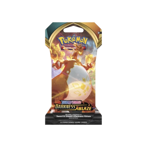 Pokémon Sword & Shield: Darkness Ablaze Sleeved Booster Pack (Gigantamax Charizard Artwork)