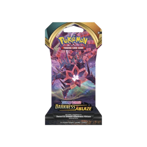 Pokémon Sword & Shield: Darkness Ablaze Sleeved Booster Pack (Gigantamax Eternatus Artwork)