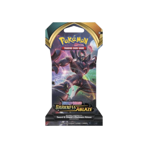 Pokémon Sword & Shield: Darkness Ablaze Sleeved Booster Pack (Gigantamax Grimmsnarl Artwork)
