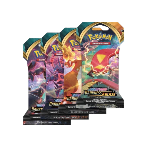 Pokémon Sword & Shield: Darkness Ablaze Sleeved Booster Pack (1 Pack)