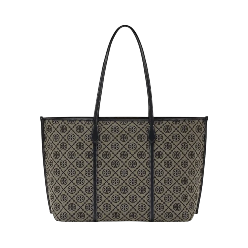 Tory Burch Perry T Monogram Tote Bag Tory Navy