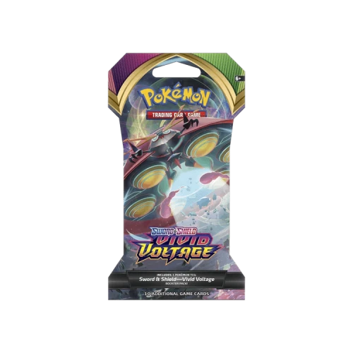 Pokémon Sword & Shield: Vivid Voltage Sleeved Booster Pack (Gigantamax Orbeetle Artwork)