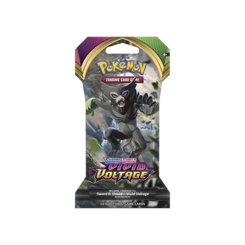Pokémon Sword & Shield: Vivid Voltage Sleeved Booster Pack (Zarude Artwork)