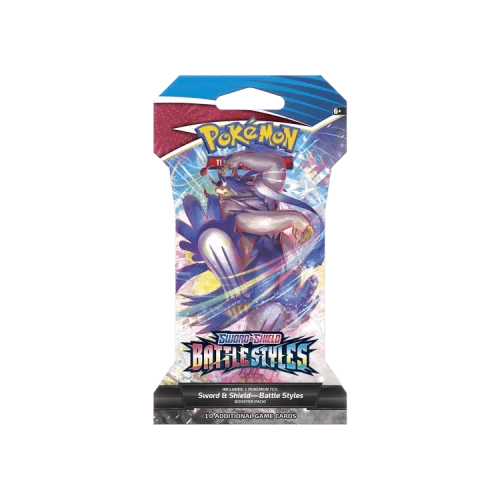 Pokémon Sword & Shield: Battle Styles Sleeved Booster Pack (Gigantamax Rapid Strike Urshifu Artwork)