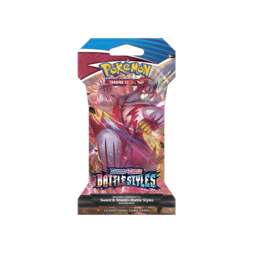 Pokémon Sword & Shield: Battle Styles Sleeved Booster Pack (Gigantamax Single Strike Urshifu Artwork)