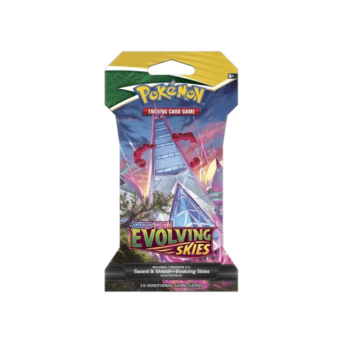Pokémon Sword & Shield: Evolving Skies Sleeved Booster Pack (Gigantamax Duraludon Artwork)