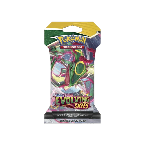 Pokémon Sword & Shield: Evolving Skies Sleeved Booster Pack (Rayquaza Artwork)