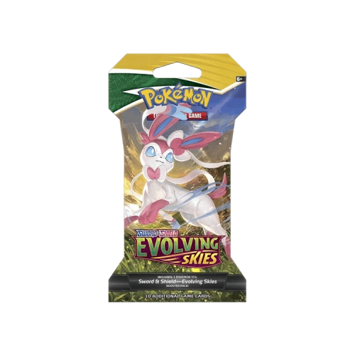 Pokémon Sword & Shield: Evolving Skies Sleeved Booster Pack (Sylveon Artwork